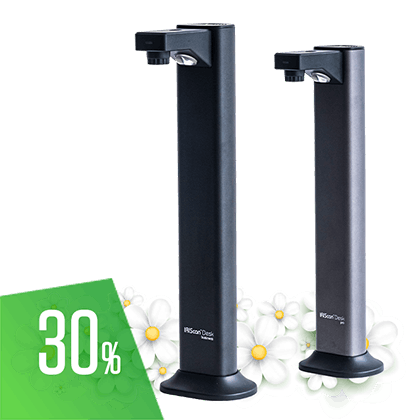 Oferta de Primavera IRIScan Desk - 30% de Descuento