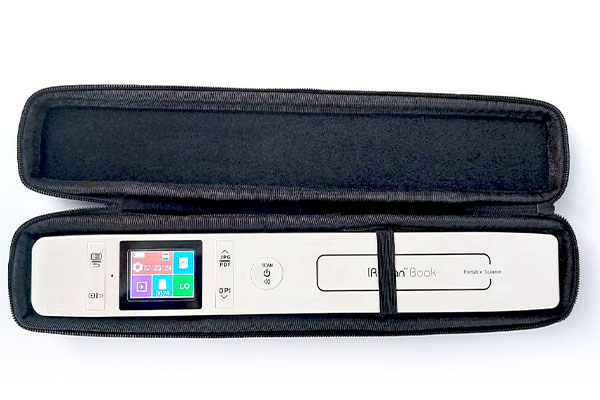 IRIScan Book 7 with carrying case easy carrying
