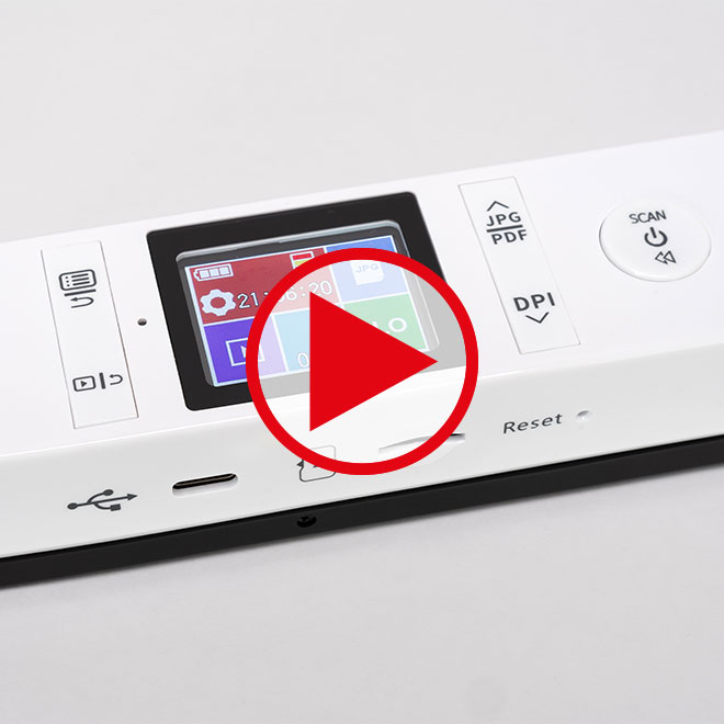 IRIScan book 7 player image video