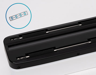 double roller feature scanner Stability