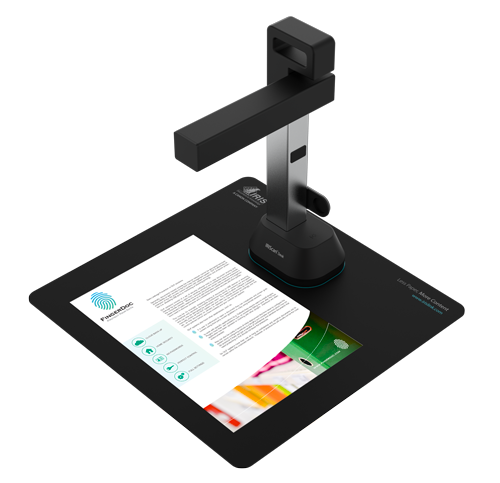 El IRIScan Desk 6 es un versátil escáner de documentos que facilita las sesiones de enseñanza virtual.