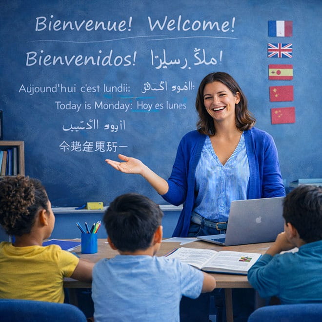 Readiris PDF Multilingual Classroom Pack displaying language translation tools and IRISPen Air reading pens