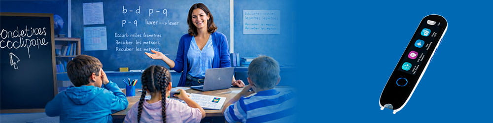 Complete classroom dyslexia accessibility pack featuring Readiris PDF software and 5 IRISPen devices