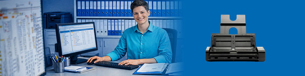 Complete Public Document Compliance Pack bundle showing Readiris PDF software and IRIScan Pro 5