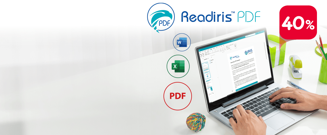save 40% on Readiris PDF!