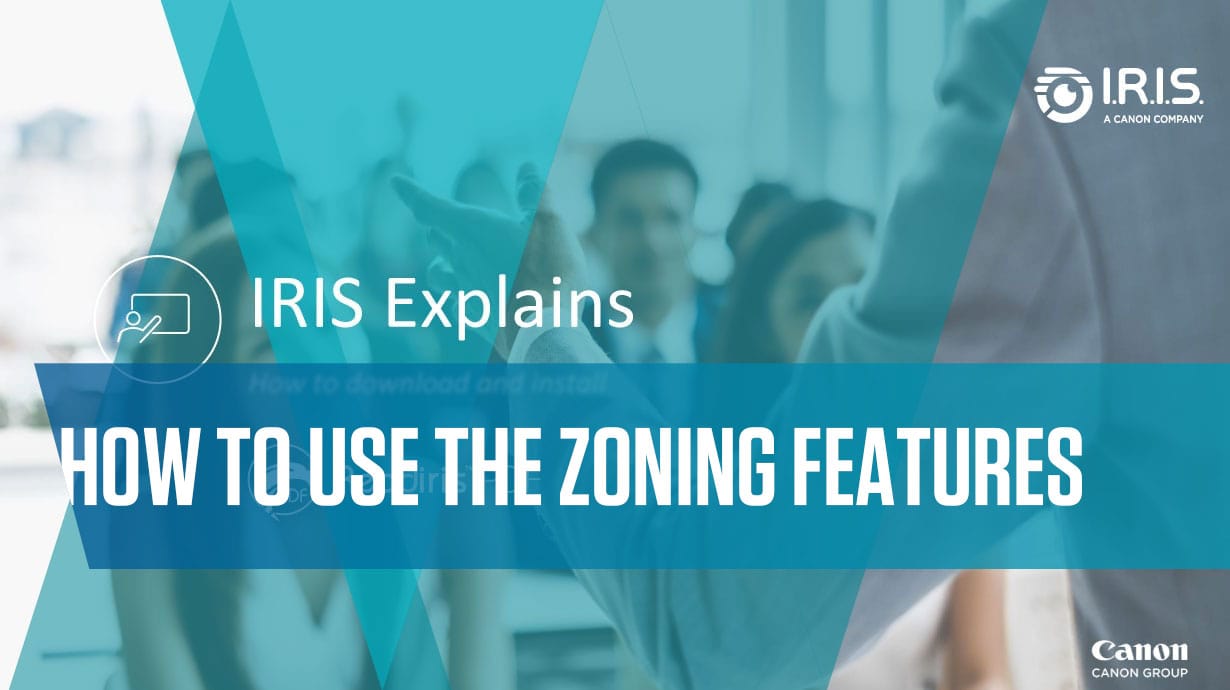 Readiris PDF Zoning Feature