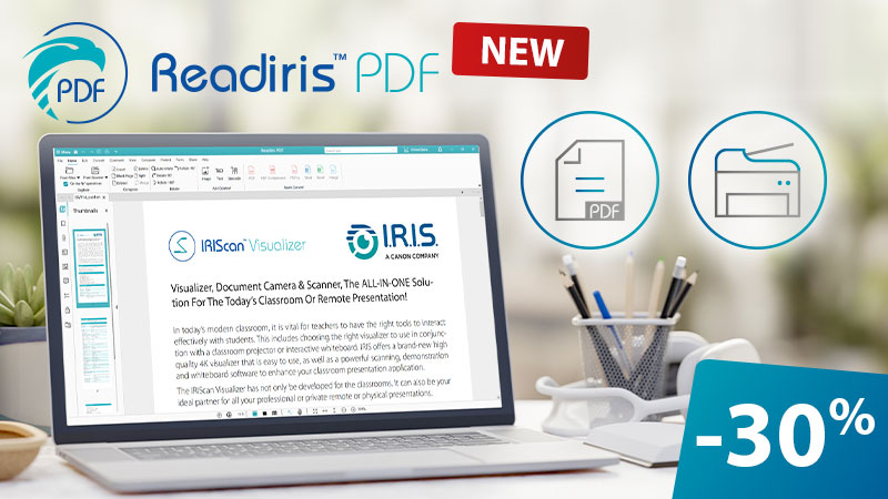 The new Readiris PDF has arrived!