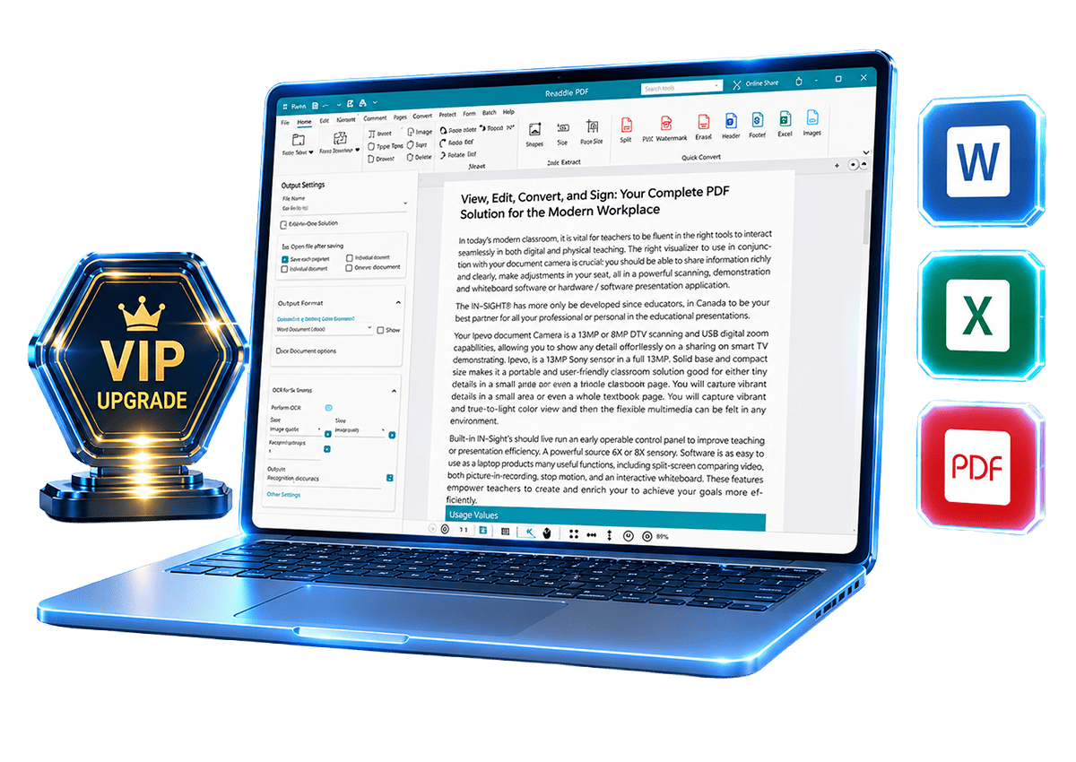 Readiris PDF header image