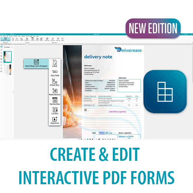 Readiris PDF Essential organize your pdfs
