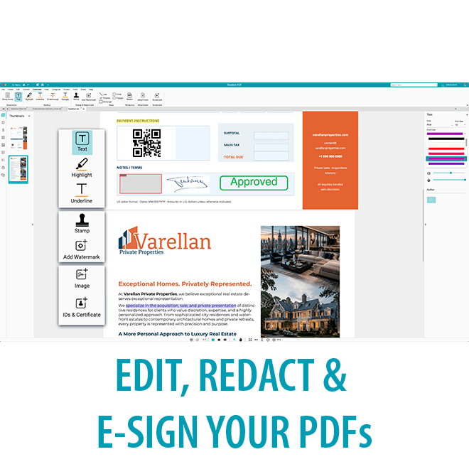 Readiris PDF Essential convert your pdfs