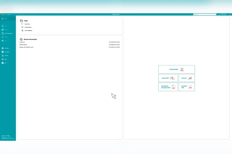 Readiris PDF Scan and Convert Demo