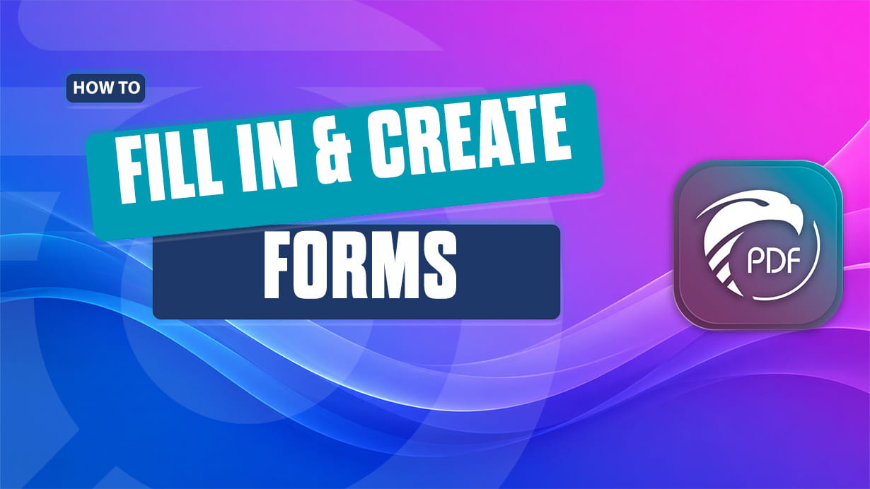 Readiris PDF Create and fill in forms