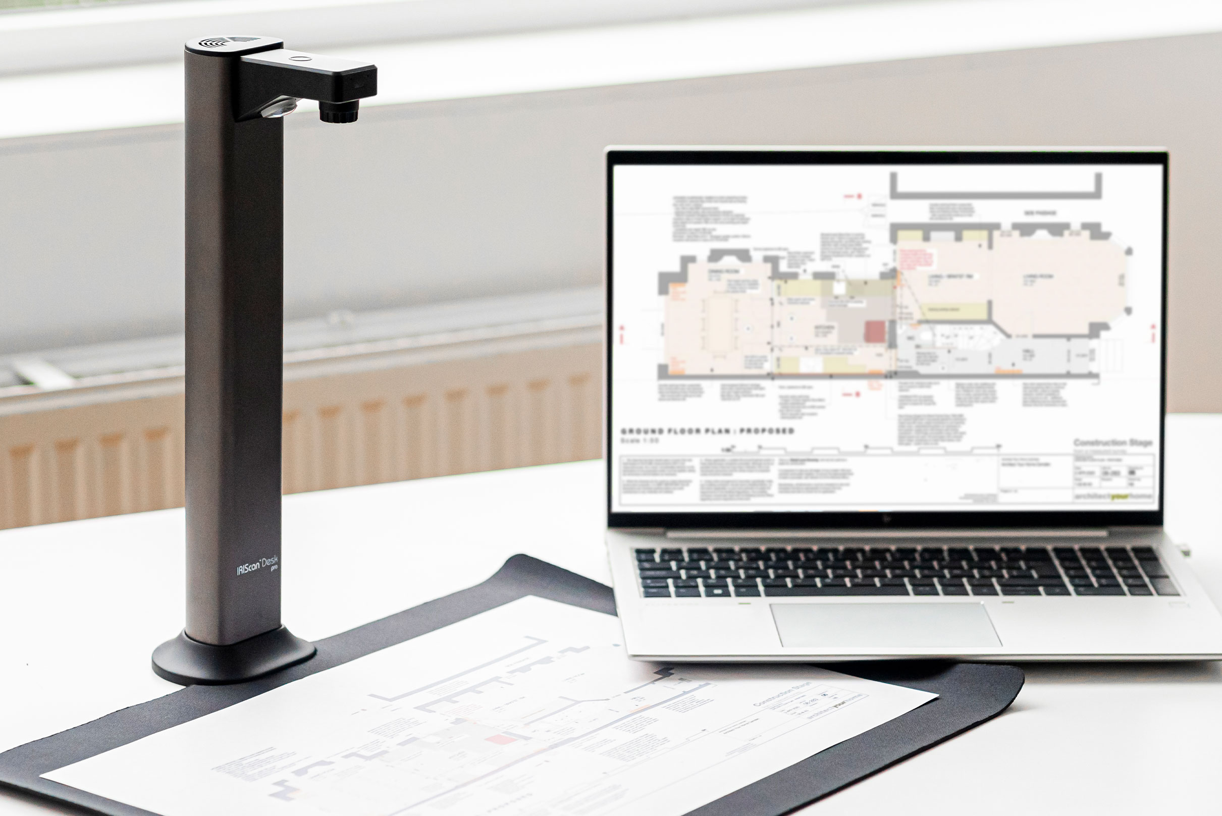 IRIScan Desk 7 Pro auto-scan feature