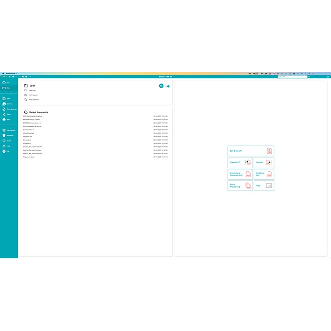 Immagine Readiris PDF Standard