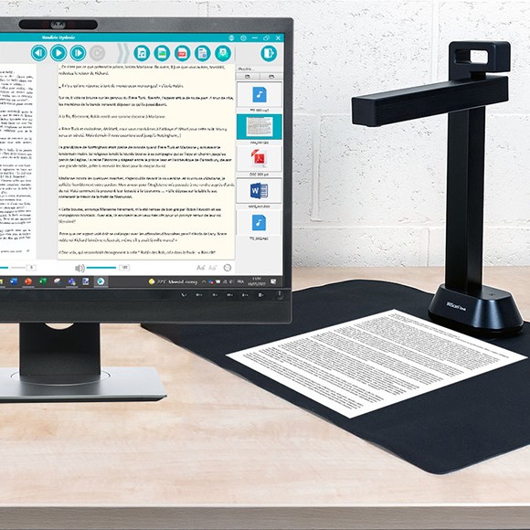 IRIS Iriscan Desk 6 Pro Dyslexic Document Scanner - A3 - 462992 -  /fr