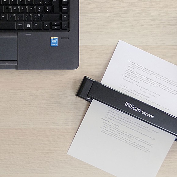 IRIScan Express 4  Super fast portable USB scanner