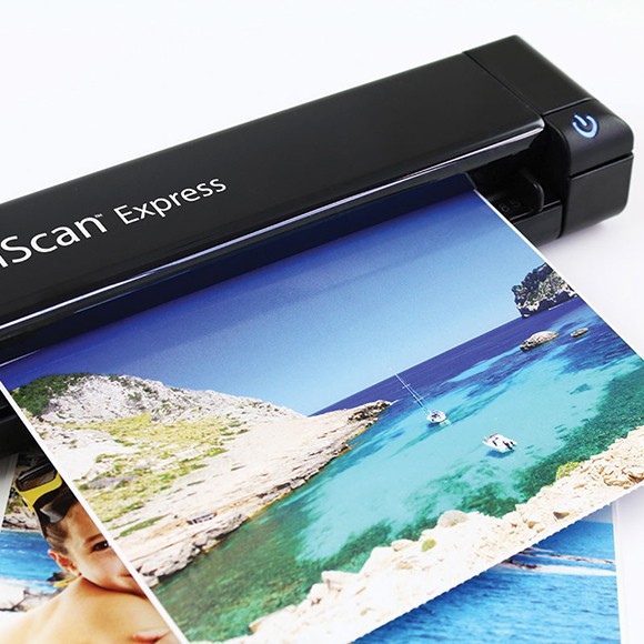 IRIScan Express 4  Super fast portable USB scanner